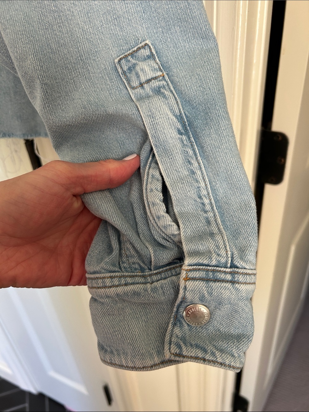 Agolde NYX Denim Shirt - Picture 5 of 6